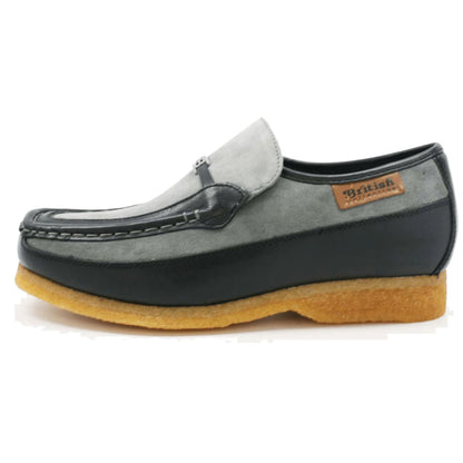 British Walkers Power Men's Crepe Sole Leathe And Suede Slip On Shoes Shoes by British Walkers – Don't Panic Shoes