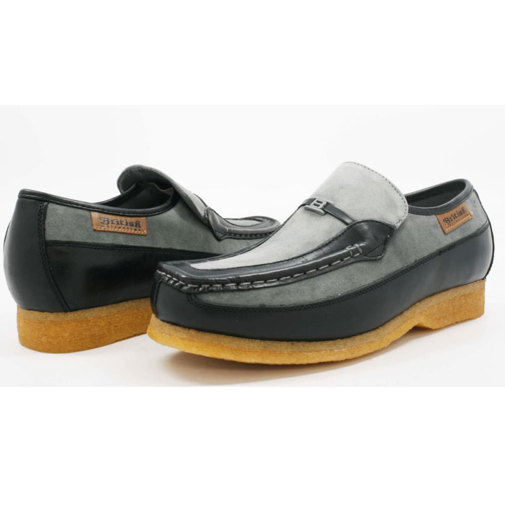 British Walkers Power Men's Crepe Sole Leathe And Suede Slip On Shoes Shoes by British Walkers – Don't Panic Shoes