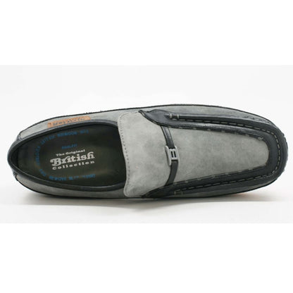 British Walkers Power Men's Crepe Sole Leathe And Suede Slip On Shoes Shoes by British Walkers – Don't Panic Shoes