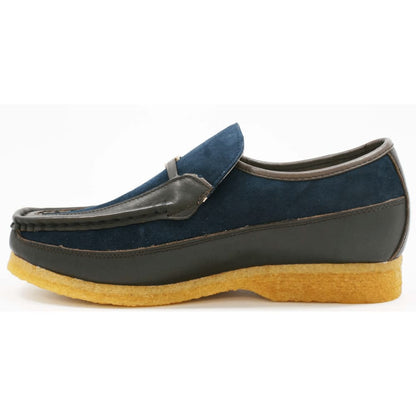 British Walkers Power Men's Crepe Sole Leathe And Suede Slip On Shoes Shoes by British Walkers – Don't Panic Shoes