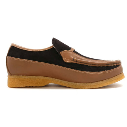 British Walkers Power Men's Crepe Sole Leathe And Suede Slip On Shoes Shoes by British Walkers – Don't Panic Shoes