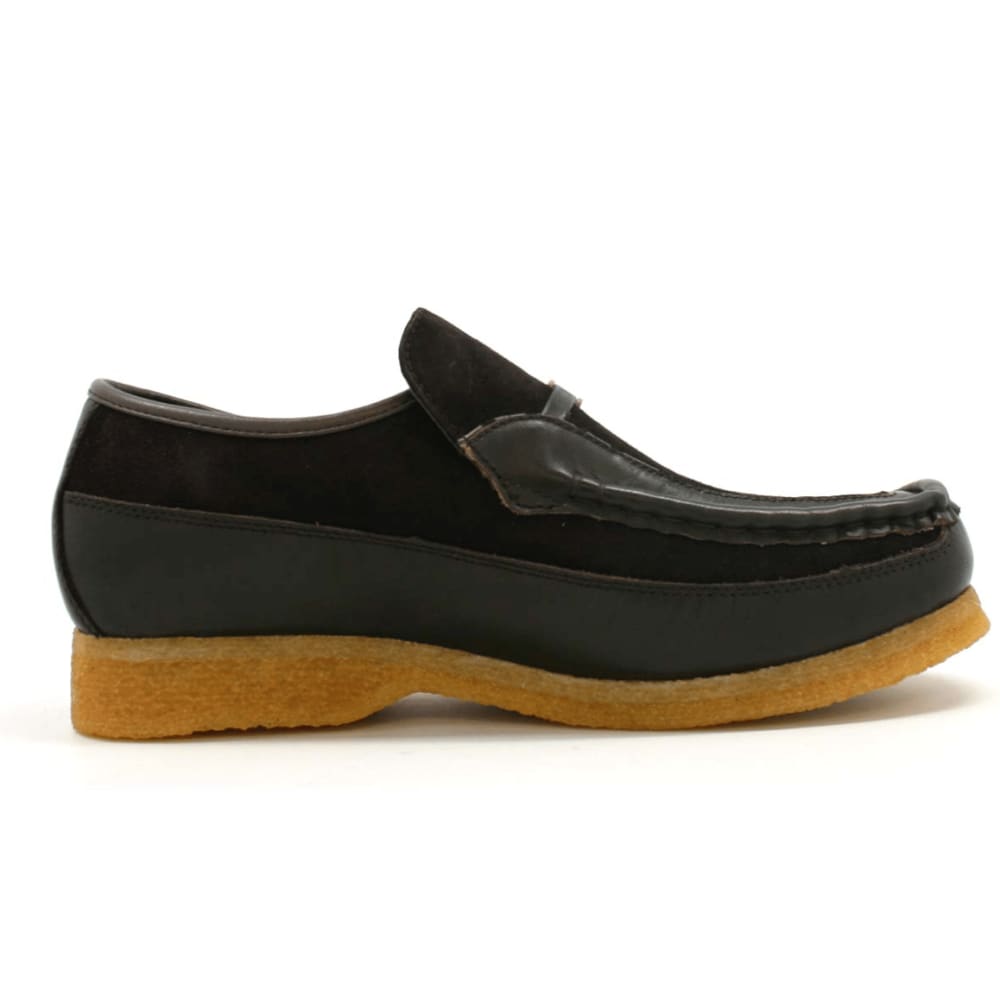 British Walkers Power Men's Crepe Sole Leathe And Suede Slip On Shoes Shoes by British Walkers – Don't Panic Shoes