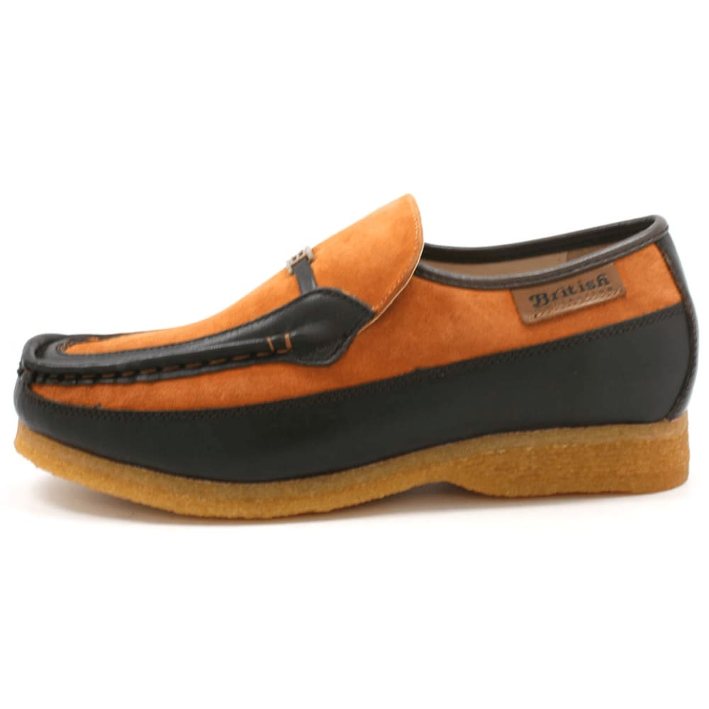 British Walkers Power Men's Crepe Sole Leathe And Suede Slip On Shoes Shoes by British Walkers – Don't Panic Shoes