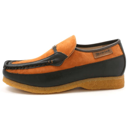 British Walkers Power Men's Crepe Sole Leathe And Suede Slip On Shoes Shoes by British Walkers – Don't Panic Shoes