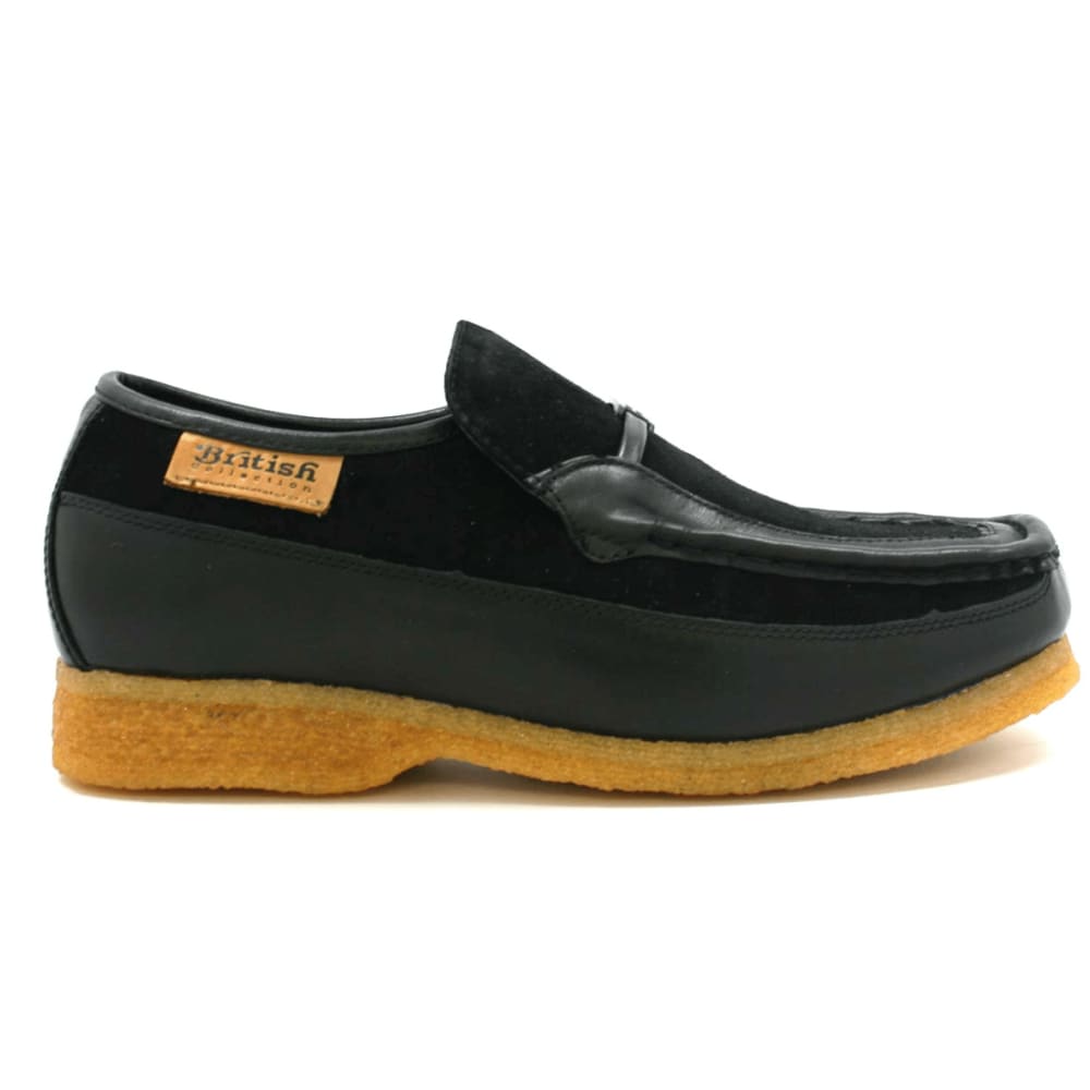 British Walkers Power Men's Crepe Sole Leathe And Suede Slip On Shoes Shoes by British Walkers – Don't Panic Shoes