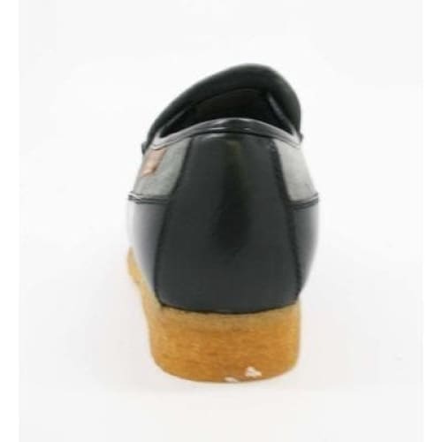 British Walkers Power Men's Grey And Black Suede Old School Slip On Shoes by British Walkers – Don't Panic Shoes