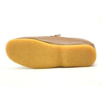 Thumbnail for British Walkers Power Men’s Tan Leather Crepe Sole Slip Ons