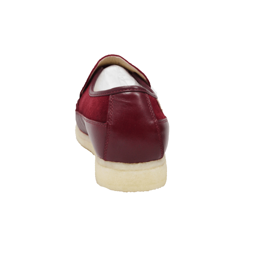 BritiSh Walkers Power Plus – Leather & Suede Men’s Crepe Sole Slip - On | Elegant Mixed - Material Craft With Classic Heritage Comfort Slip On by British Walkers – Don't Panic Shoes