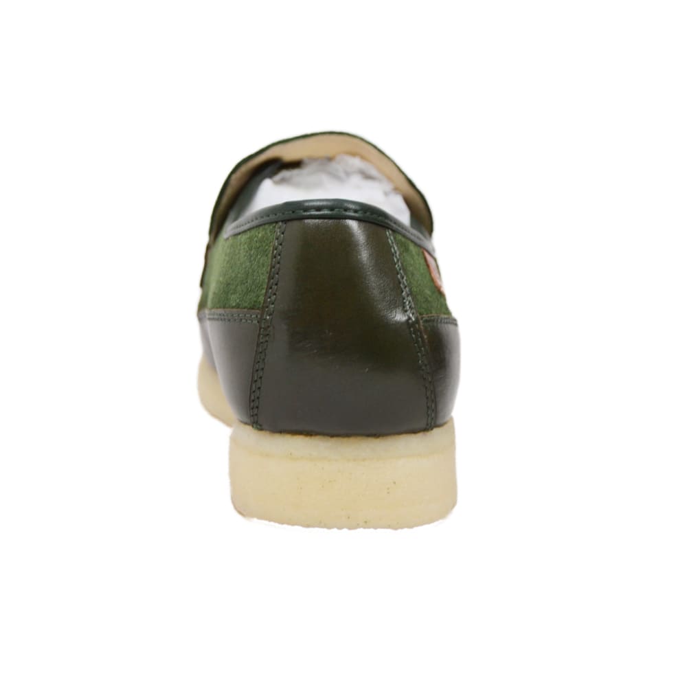 BritiSh Walkers Power Plus – Leather & Suede Men’s Crepe Sole Slip - On | Handcrafted Mixed - Material Comfort With Classic Heritage Style Shoes by British Walkers – Don't Panic Shoes