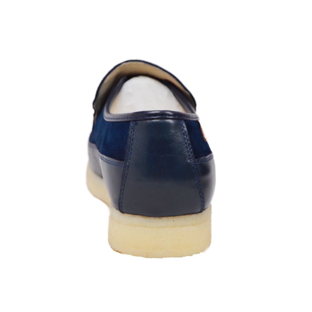 BritiSh Walkers Power Plus – Leather & Suede Men’s Crepe Sole Slip - On | Handcrafted Mixed - Material Comfort With Classic Heritage Style Shoes by British Walkers – Don't Panic Shoes