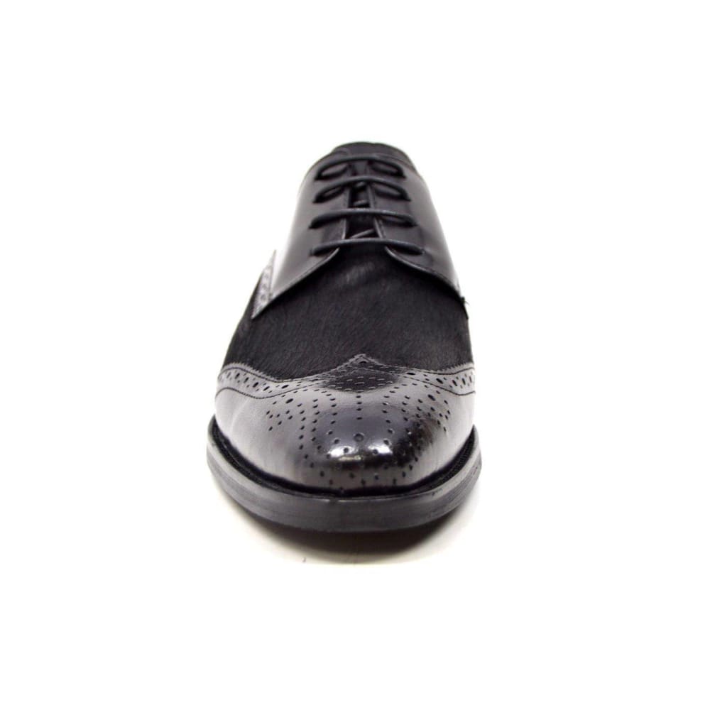 British Walkers President Men's Leather And Pony Skin Oxfords Shoes by British Walkers – Don't Panic Shoes