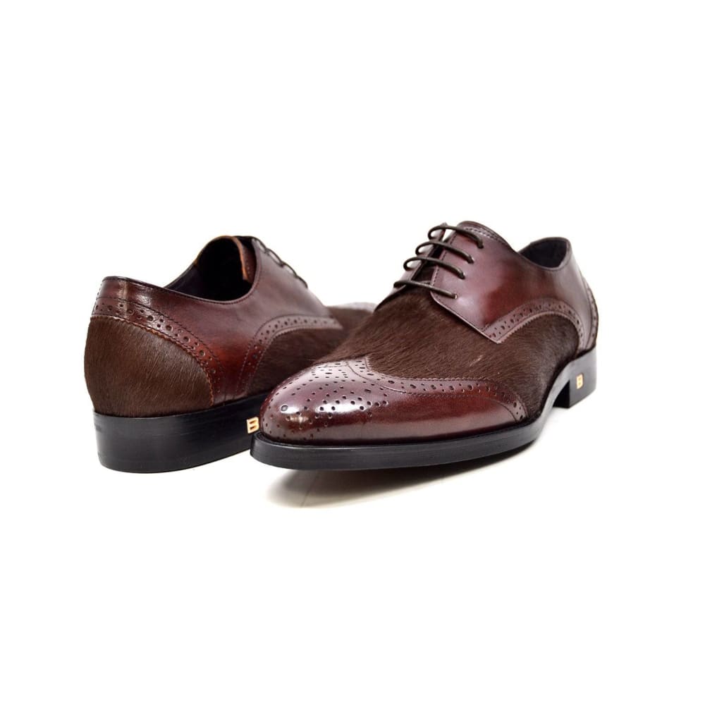 British Walkers President Men's Leather And Pony Skin Oxfords Shoes by British Walkers – Don't Panic Shoes