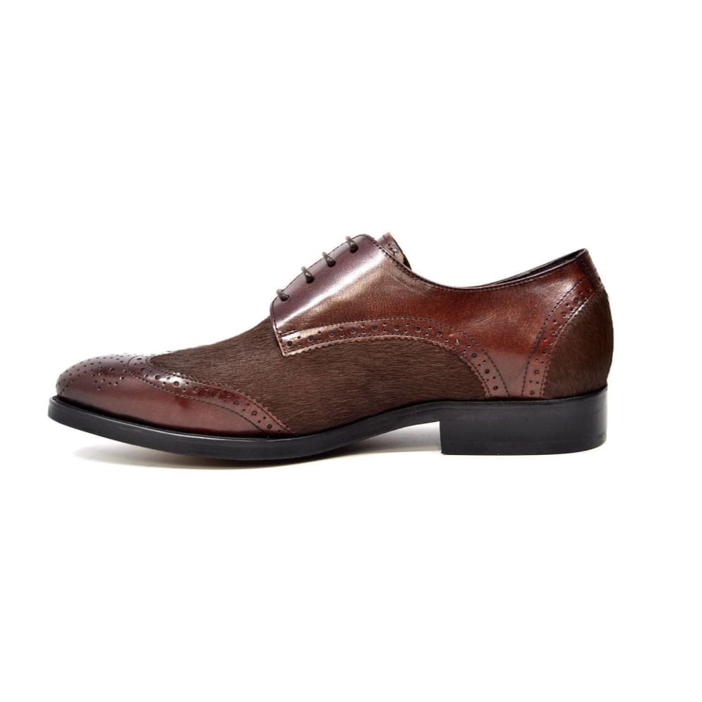 British Walkers President Men's Leather And Pony Skin Oxfords Shoes by British Walkers – Don't Panic Shoes