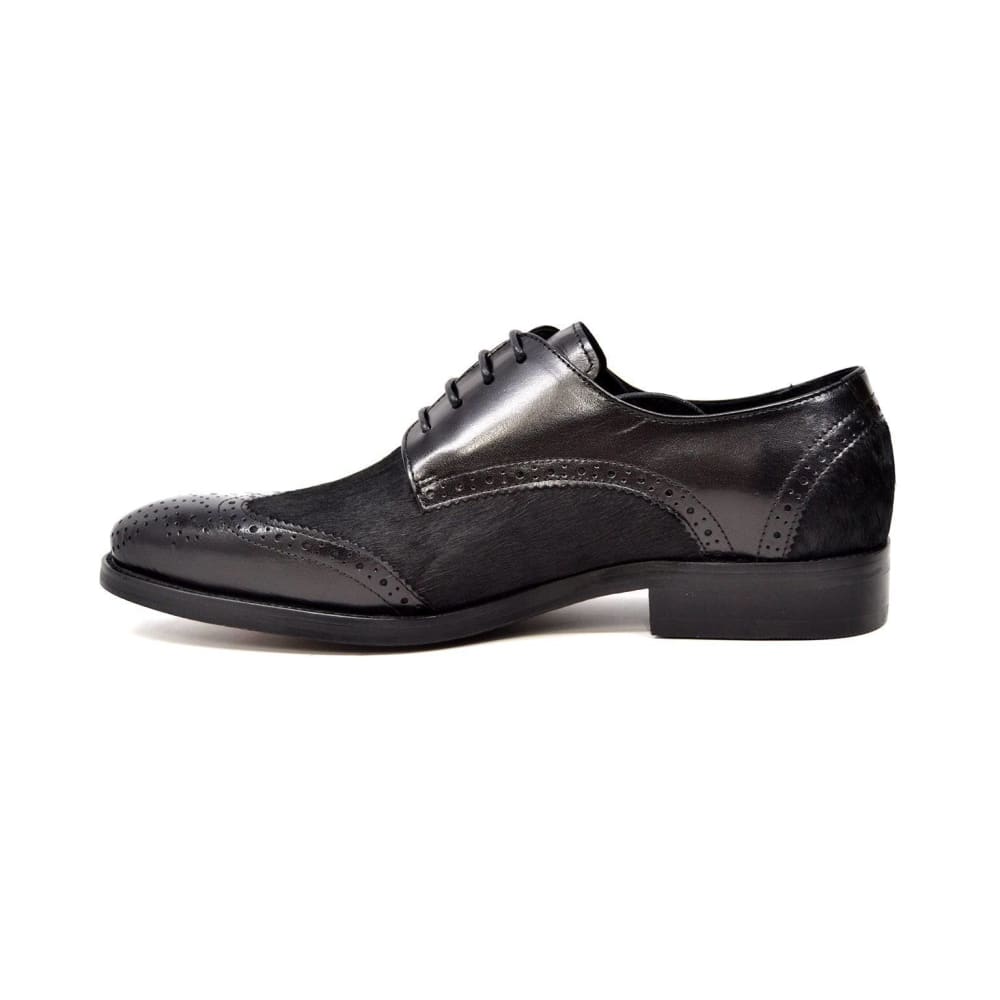 British Walkers President Men's Leather And Pony Skin Oxfords Shoes by British Walkers – Don't Panic Shoes
