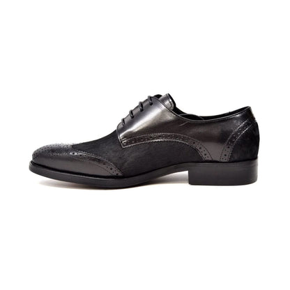 British Walkers President Men's Leather And Pony Skin Oxfords Shoes by British Walkers – Don't Panic Shoes