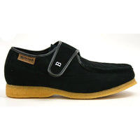 Thumbnail for British Walkers Royal Men’s Black And Navy Leather Suede
