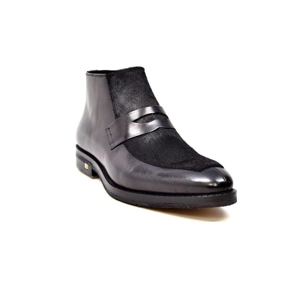 British Walkers Shick Men's Unique Leather And Pony Skin Boots Shoes by British Walkers – Don't Panic Shoes