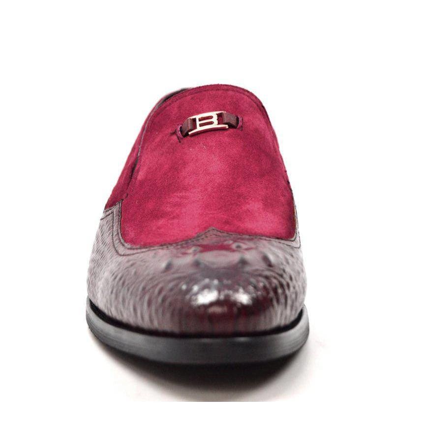 British Walkers Shiraz Croc Men's Crocodile Leather And Suede Loafers Shoes by British Walkers – Don't Panic Shoes