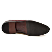 Thumbnail for British Walkers Shiraz Croc Men’s Leather Style Shoes