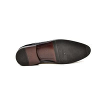 Thumbnail for British Walkers Shiraz Men’s Black Croc Leather And Suede
