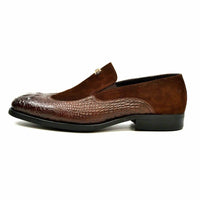 Thumbnail for British Walkers Shiraz Men’s Brown Leather Loafers