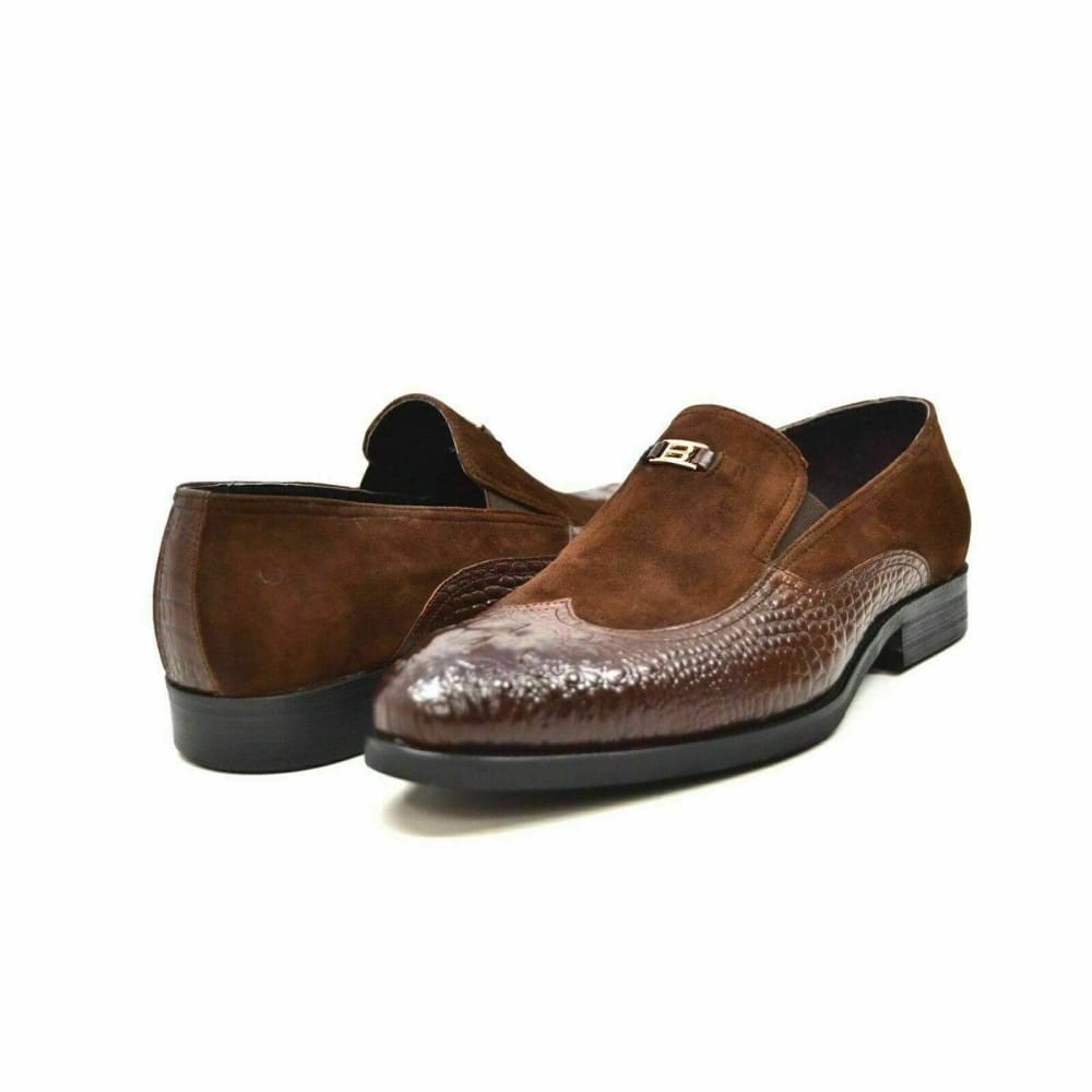British Walkers Shiraz Men’s Brown Leather Loafers