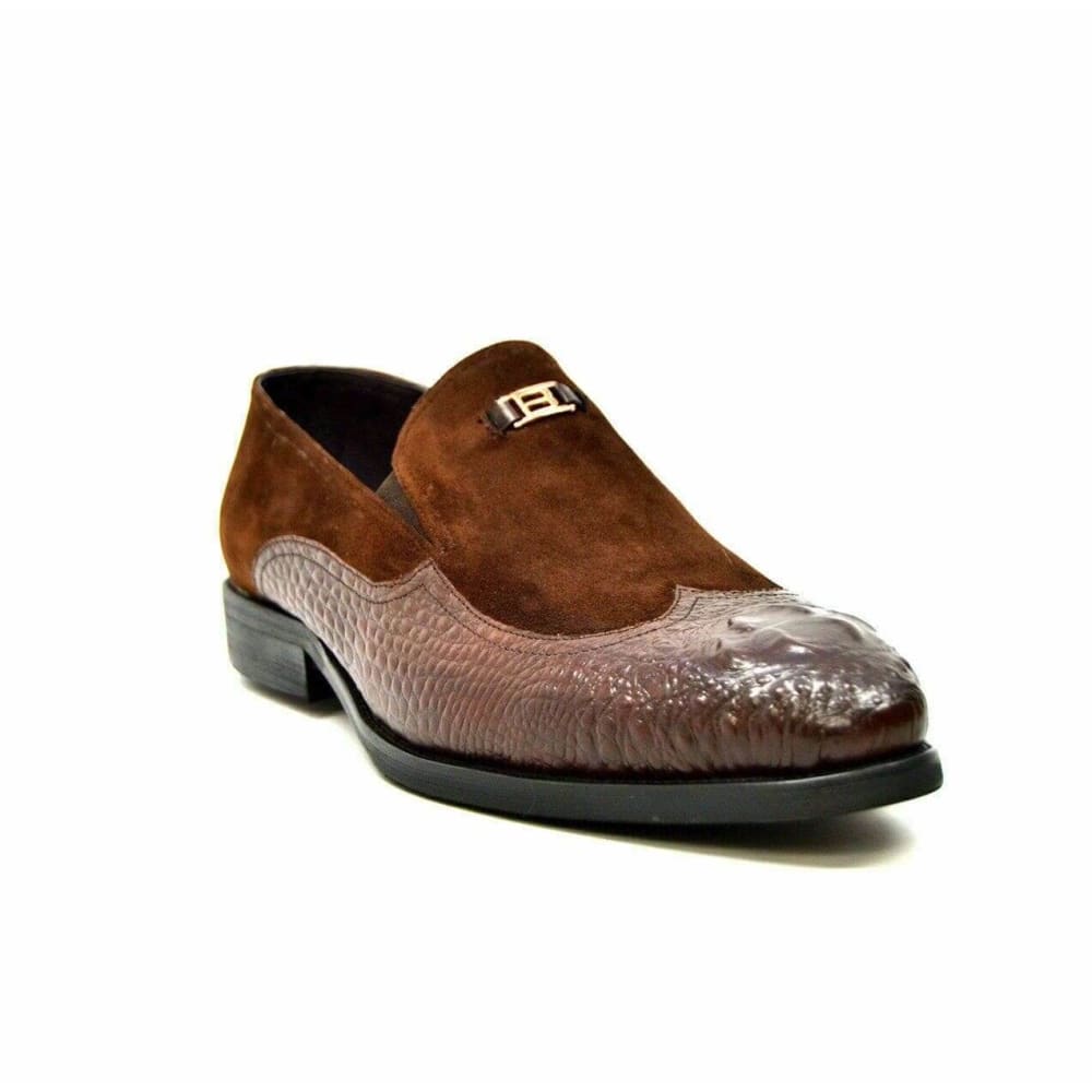 British Walkers Shiraz Men's Brown Leather Loafers