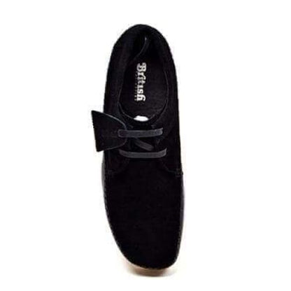 British Walkers Somerset Low Top Style Men's Black Suede Crepe Sole Shoes by British Walkers – Don't Panic Shoes