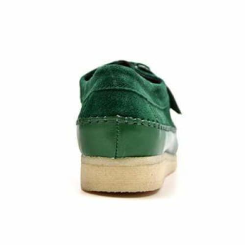 British Walkers Somerset Low Top Style Men's Dark Green Suede Crepe Sole Shoes by British Walkers – Don't Panic Shoes