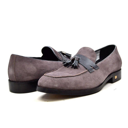 British Walkers Space Men's Elegant Suede Slip On Dress Shoes Shoes by British Walkers – Don't Panic Shoes