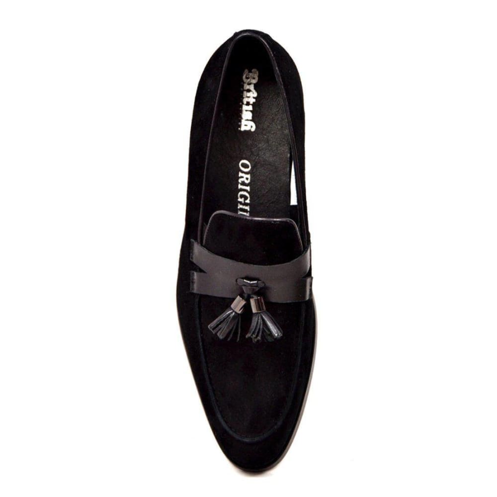 British Walkers Space Men's Elegant Suede Slip On Dress Shoes Shoes by British Walkers – Don't Panic Shoes