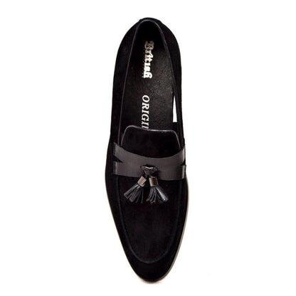 British Walkers Space Men's Elegant Suede Slip On Dress Shoes Shoes by British Walkers – Don't Panic Shoes