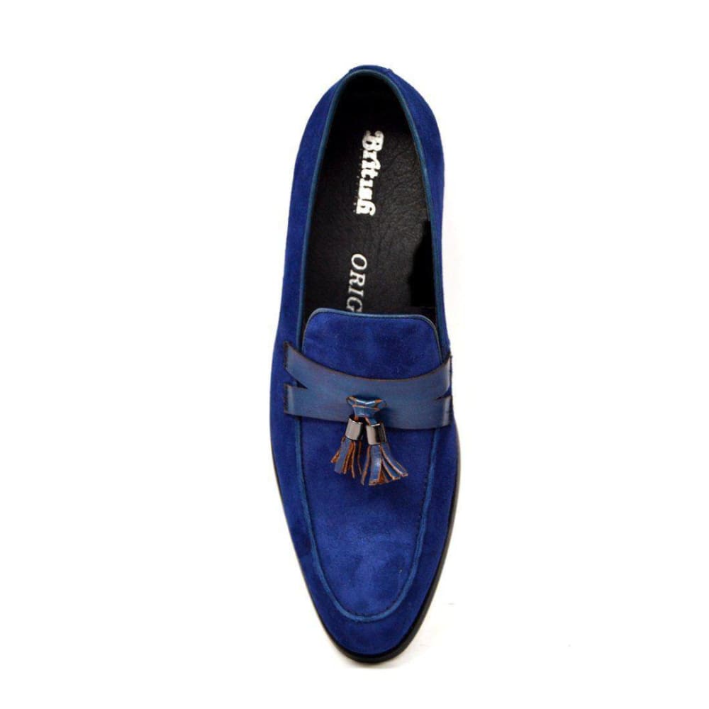 British Walkers Space Men's Elegant Suede Slip On Dress Shoes Shoes by British Walkers – Don't Panic Shoes