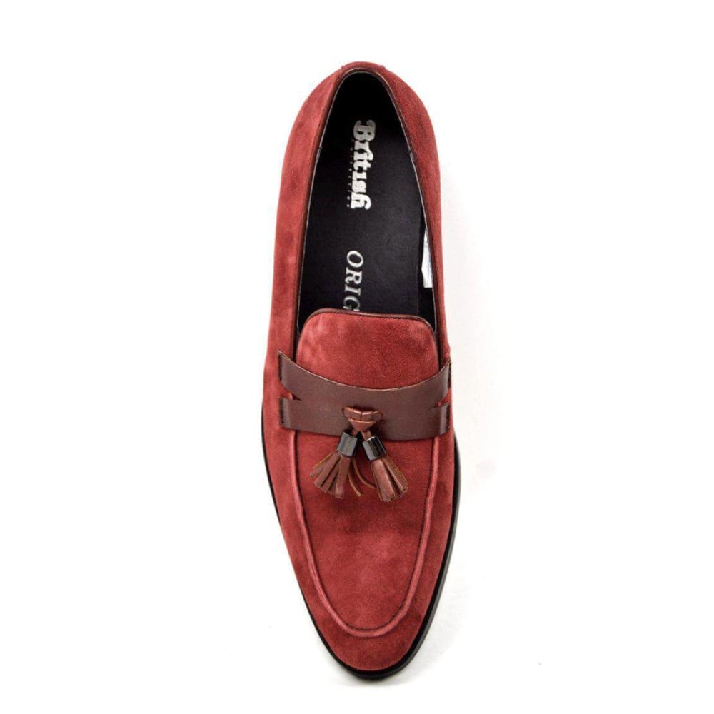 British Walkers Space Men's Elegant Suede Slip On Dress Shoes Shoes by British Walkers – Don't Panic Shoes