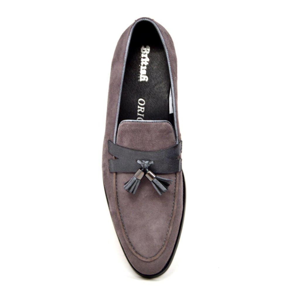 British Walkers Space Men's Elegant Suede Slip On Dress Shoes Shoes by British Walkers – Don't Panic Shoes