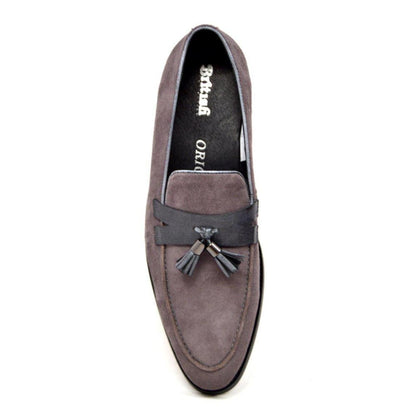 British Walkers Space Men's Elegant Suede Slip On Dress Shoes Shoes by British Walkers – Don't Panic Shoes