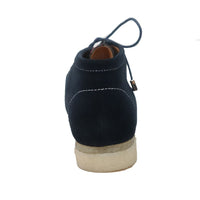 Thumbnail for British Walkers Stripe Wallabee Boots Men’s Navy And Red