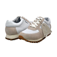 Thumbnail for British Walkers Surrey Men’s Cream And White Suede Casual