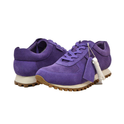 British Walkers Surrey Men's Purple Low Top Sneakers Shoes by British Walkers – Don't Panic Shoes
