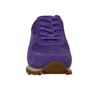 Thumbnail for British Walkers Surrey Men’s Purple Suede Casual Sneakers