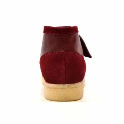 BritiSh Walkers Walker 100 – Burgundy Suede & Leather Men’s Chukka Boot | Deep Two - Texture Craft With Confident British Luxe Style Shoes by British Walkers – Don't Panic Shoes