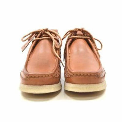 BritiSh Walkers Walker 100 – Cognac Ostrich Leather Men’s Chukka Boot | Exotic Craft With Heritage Prestige Style Shoes by British Walkers – Don't Panic Shoes