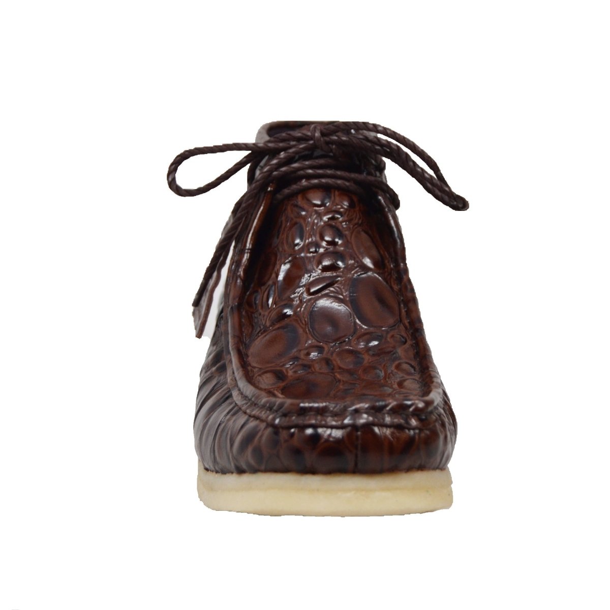 BritiSh Walkers Walker 100 Croc Men’s Crocodile Leather Chukka Boots – Handcrafted Limited Edition Icon Of Exotic British Luxury Lace Up by British Walkers – Don't Panic Shoes