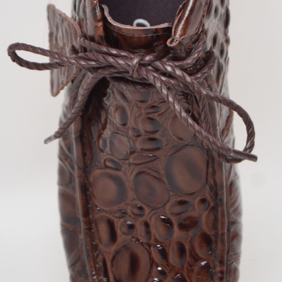 BritiSh Walkers Walker 100 Croc Men’s Crocodile Leather Chukka Boots – Handcrafted Limited Edition Icon Of Exotic British Luxury Lace Up by British Walkers – Don't Panic Shoes