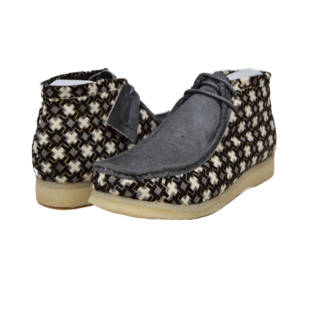 BritiSh Walkers Walker 100 Fur Men’s Special Edition Leather & Fur Chukka Boots – Handcrafted Winter Luxury With Bold Vintage Elegance Shoes by British Walkers – Don't Panic Shoes