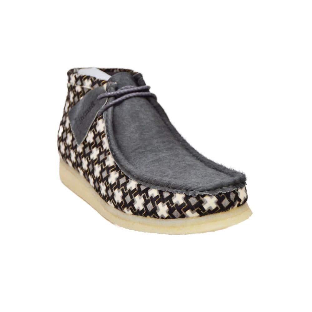 BritiSh Walkers Walker 100 Fur Men’s Special Edition Leather & Fur Chukka Boots – Handcrafted Winter Luxury With Bold Vintage Elegance Shoes by British Walkers – Don't Panic Shoes