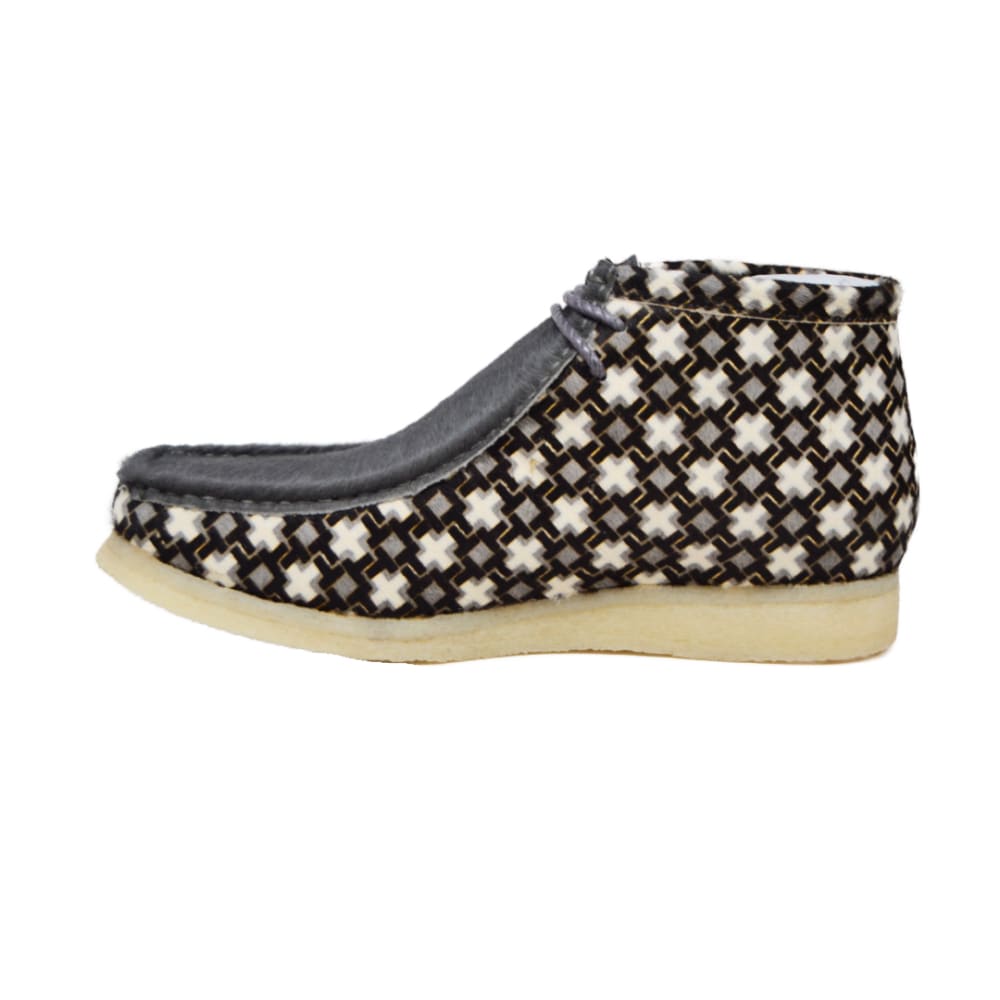 BritiSh Walkers Walker 100 Fur Men’s Special Edition Leather & Fur Chukka Boots – Handcrafted Winter Luxury With Bold Vintage Elegance Shoes by British Walkers – Don't Panic Shoes