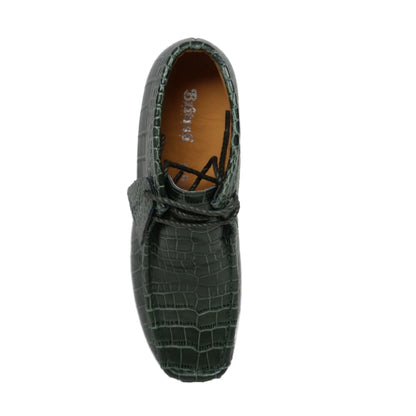 BritiSh Walkers Walker 100 – Gator Leather Men’s Chukka Boot | Handcrafted Exotic Texture With Bold Premium Style Shoes by British Walkers – Don't Panic Shoes