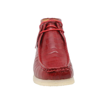 BritiSh Walkers Walker 100 – Gator Leather Men’s Chukka Boot | Handcrafted Exotic Texture With Bold Premium Style Shoes by British Walkers – Don't Panic Shoes