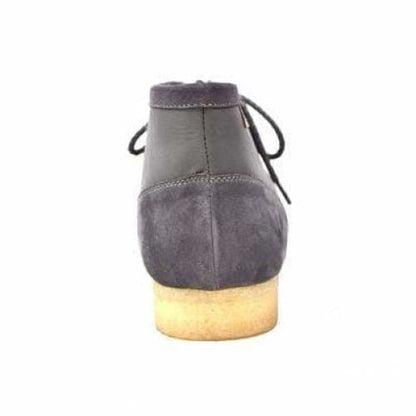 BritiSh Walkers Walker 100 – Gray Leather & Suede Men’s Chukka Boot | Modern Minimal Craft With Precise British Style Shoes by British Walkers – Don't Panic Shoes